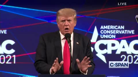 Censored Full Trump CPAC Speech 7-11-21