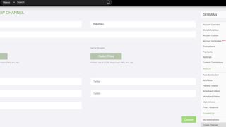 How to create a new Channel in Rumble.com