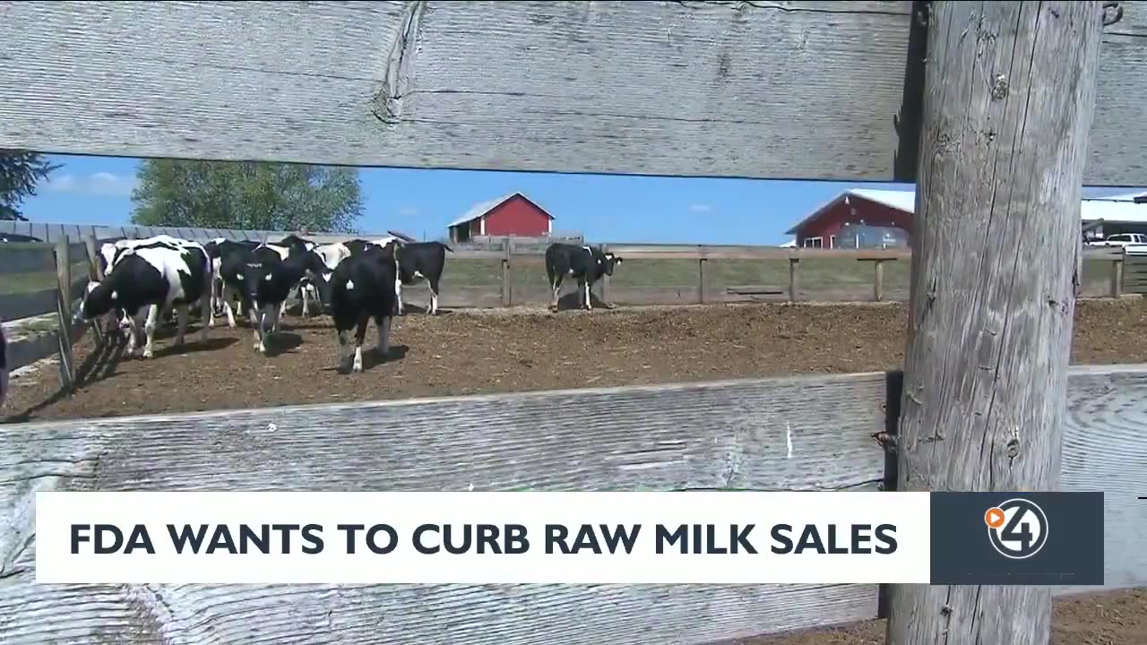 FDA is trying to crack down on Raw Milk sales because "muh bird floof"