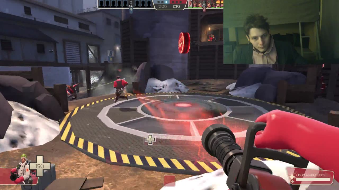 Team Fortress 2 Online Match #8 On PC With Live Commentary While Playing As A Medic