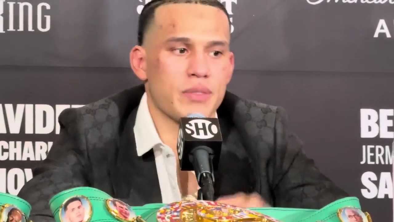 David Benavidez AGRESSIVE CANELO MESSAGE on BALLS TO FIGHT after KNOCKING OUT Andrade