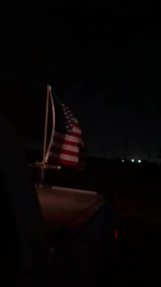 American Flag on Ram Truck!