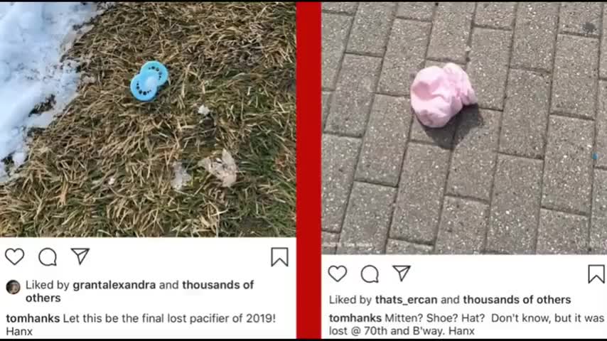 something strange is happening with tom hanks