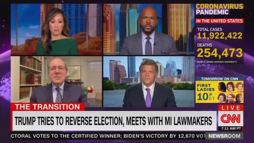 CNN being as level headed as it can be before they become irrelevant.