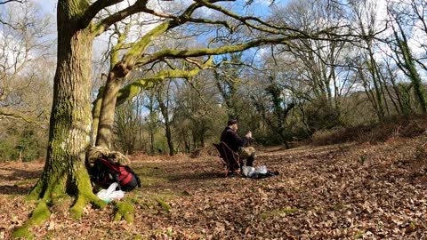 Spending time at an iron age fort in New forest sppeedlapse