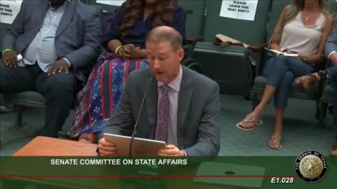 Dr Ben Edwards - Senate committee on state affairs - COVID Vaccine coercion