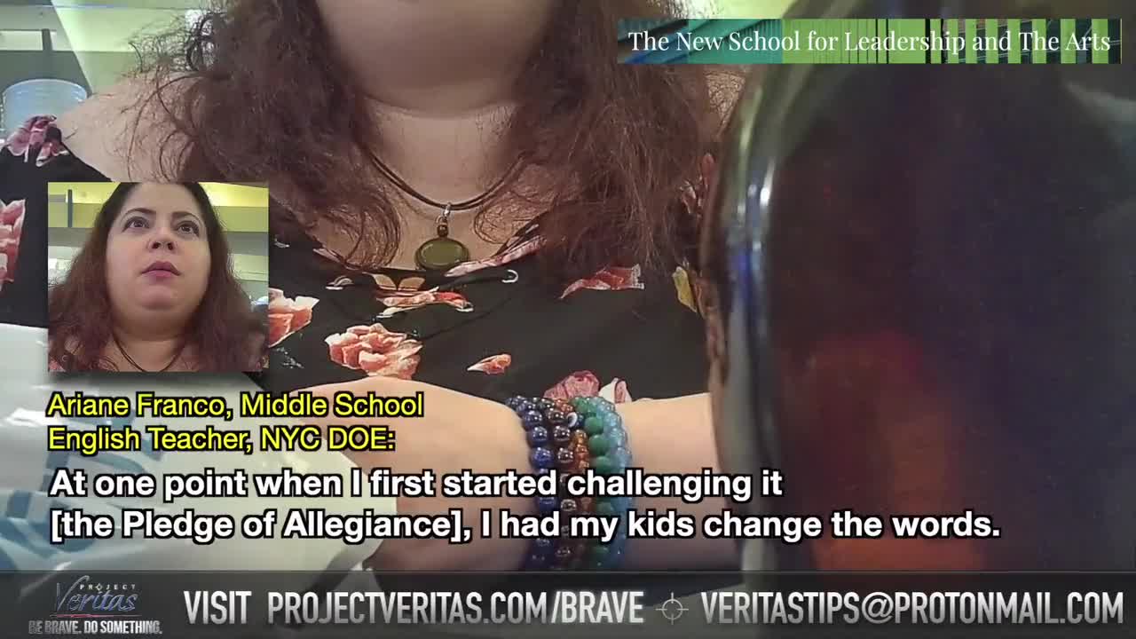 UNDERCOVER BUST: NYC Middle School Teacher Wants to ‘Throw’ Bricks ‘At People’ With Opposing Views