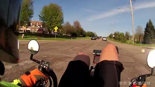 Amazing electric trike at 60 mph