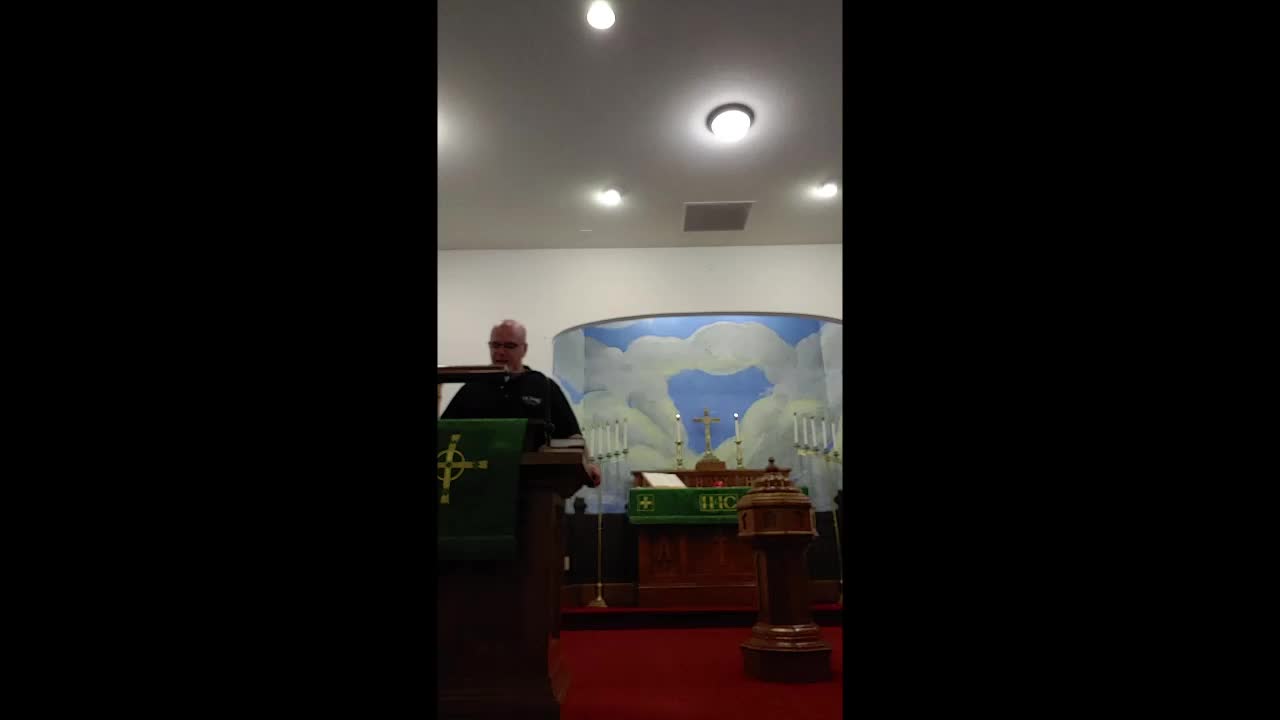Worship at East Union Lutheran Church 8/13/2022