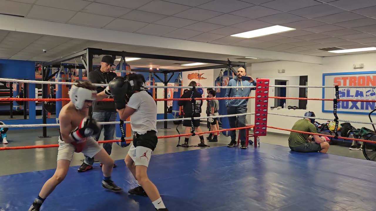 Joey sparring Nico 1/23/24