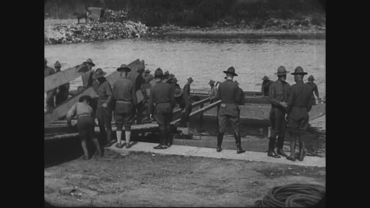 Training of Engineer Corps Troops, 1918