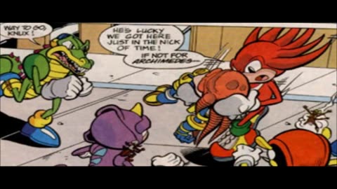 Newbie's Perspective Knuckles Comic Issue 9 Review