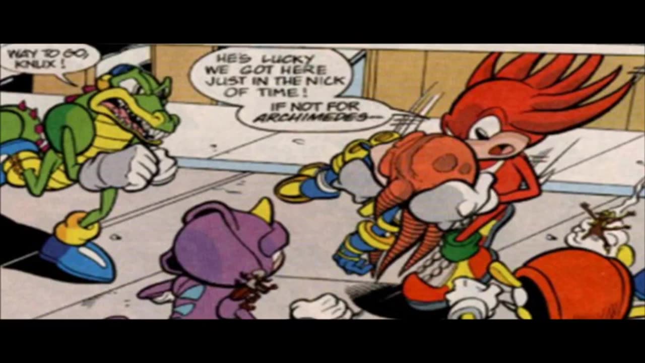 Newbie's Perspective Knuckles Comic Issue 9 Review