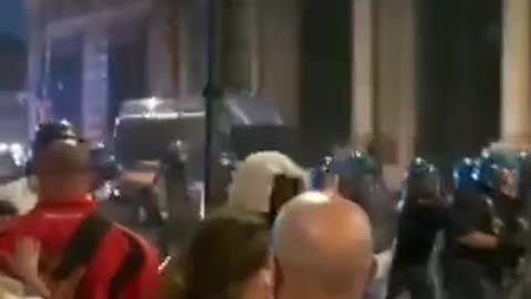 Shocking scenes in Italy!