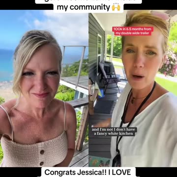 I'm so proud of you Jessica! Another 6-Figure income earner inside my community!