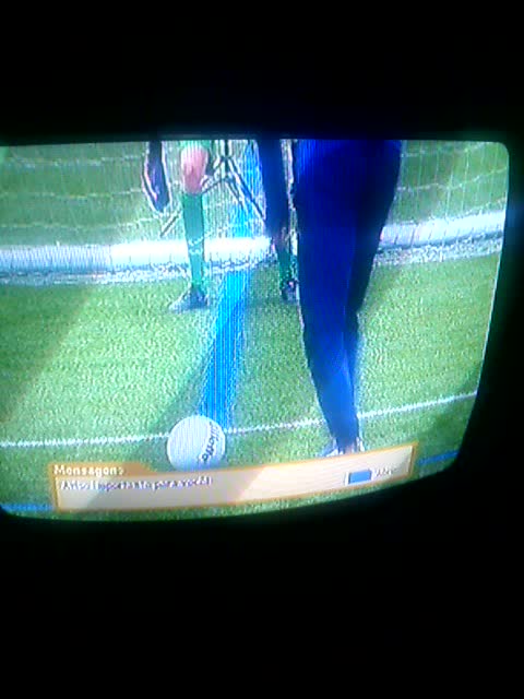 Neymar batendo penalty