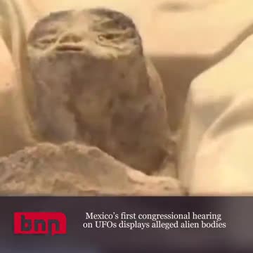 Mexico's First Congressional Hearing on UFOs Displays Alleged Alien Bodies