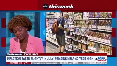 Karine Jean-Pierre is asked “Why is it that if things are getting better, so many Americans are unhappy with President Biden’s handling of it?”