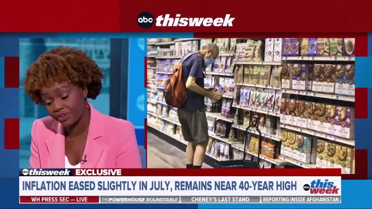 Karine Jean-Pierre is asked “Why is it that if things are getting better, so many Americans are unhappy with President Biden’s handling of it?”