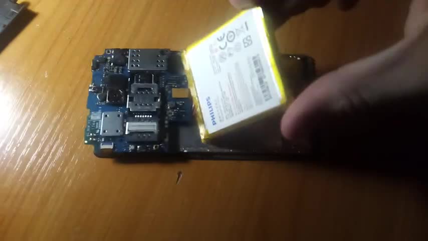 tried to fix the phone