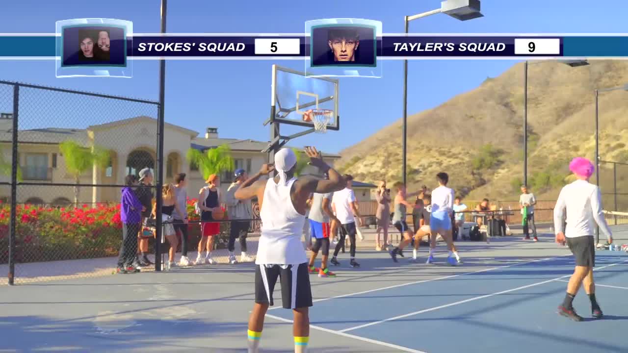 TikTokers vs Professional Basketball Players FOR $10,000 Challenge!