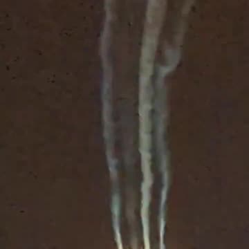 Object spotted as it descended over downtown Charlotte, North Carolina