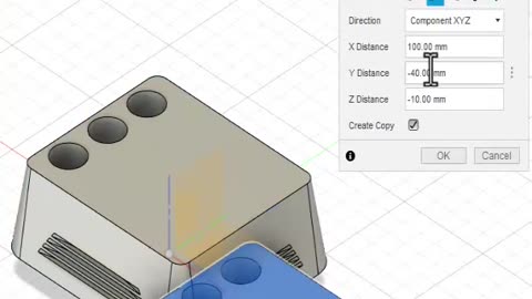 Fusion 360: Copy