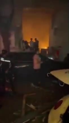 Huge explosion at a nightclub in Baku, Azerbaijan