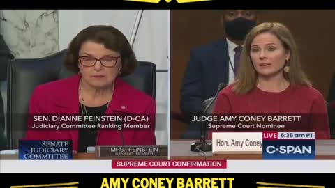 Sen. Feinstein pushes Judge Barrett on Roe v. Wade