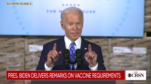 Biden lies about vaccination