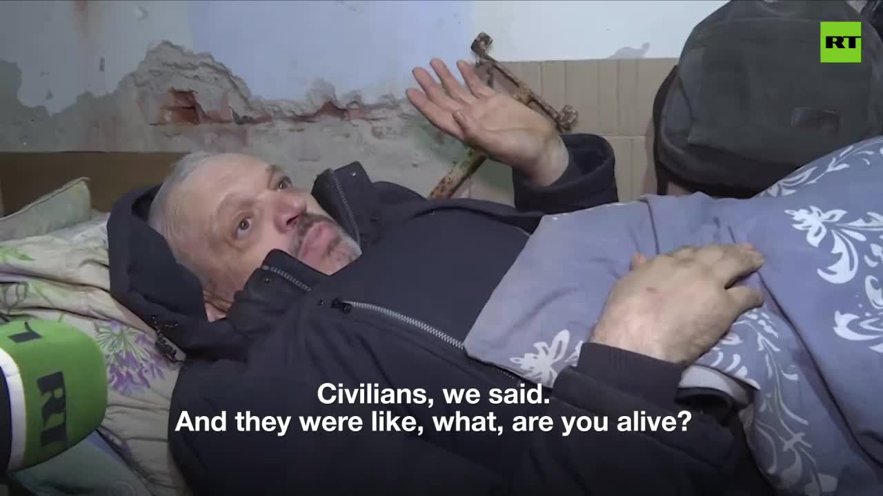 Patients used as human shields by Ukrainian forces in hospital