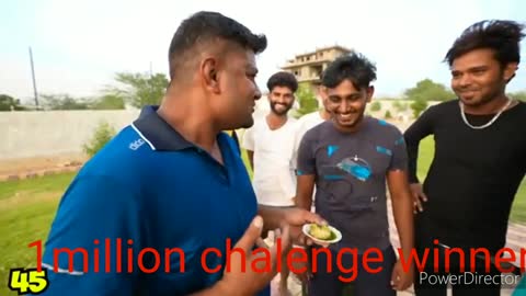 1million chelenge winner for eating food