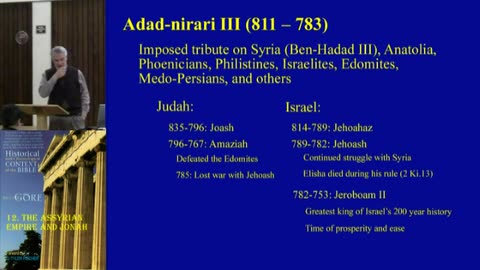 12. The Assyrian Empire and Jonah