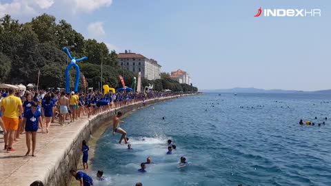 U Zadru počeo milenijski skok s rive