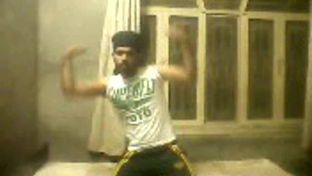 Body Builder showing Style in his style