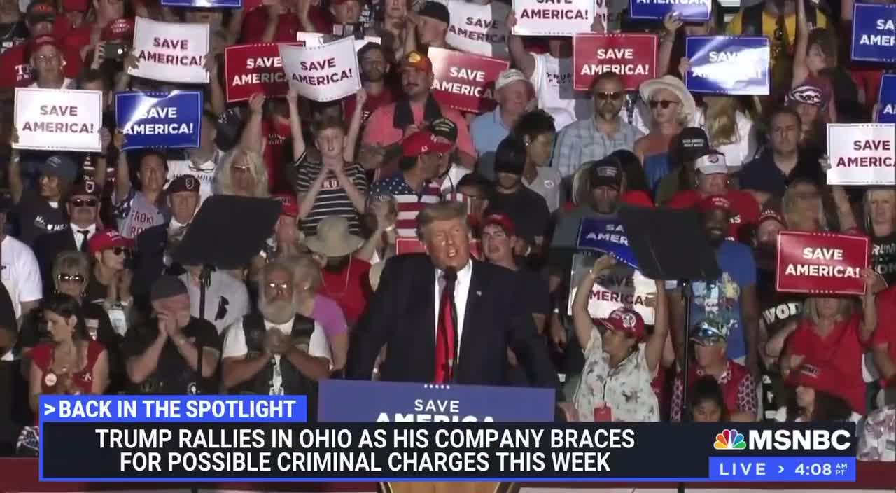 MSNBC is lying about the massive election fraud because they are Fake News