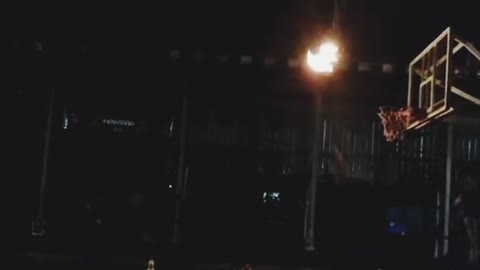 basketball fire show