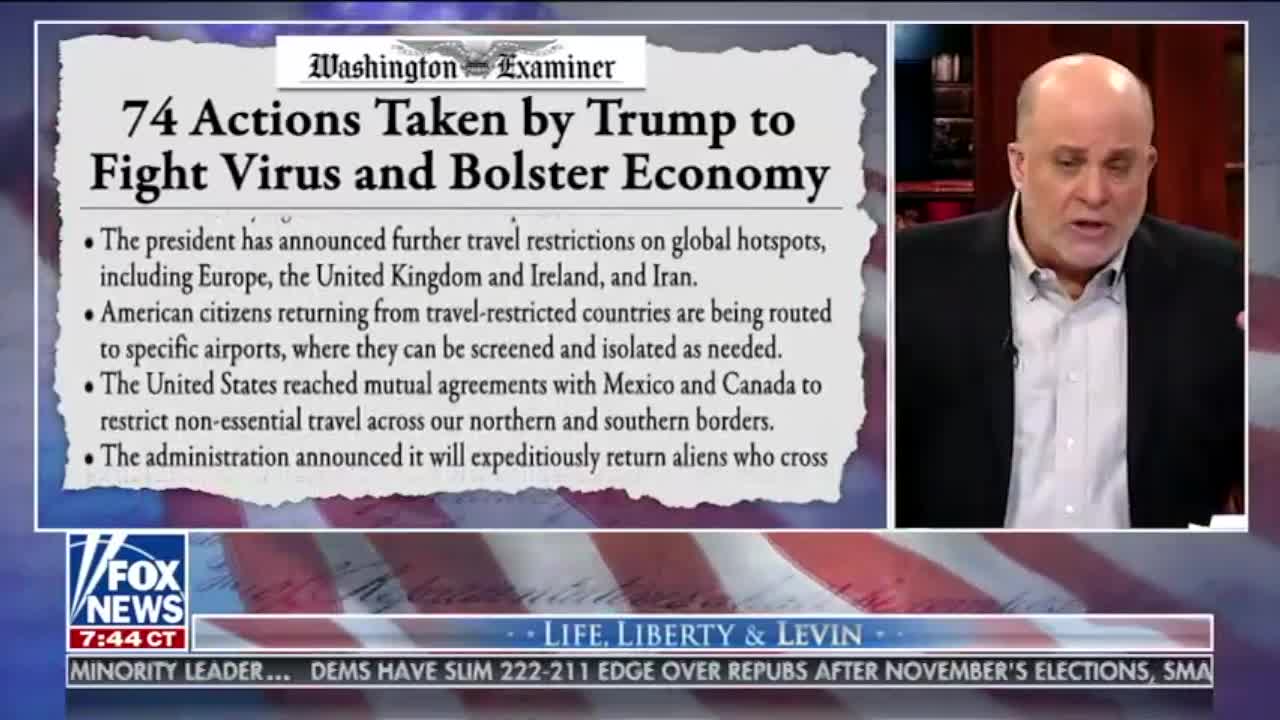 Mark discusses actions taken on virus