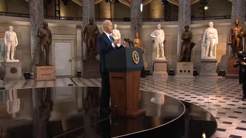 Biden remains stuck onto his FAKE Jan. 6 narrative