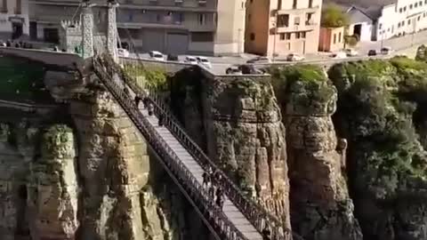 Constantine is the city of suspension bridges