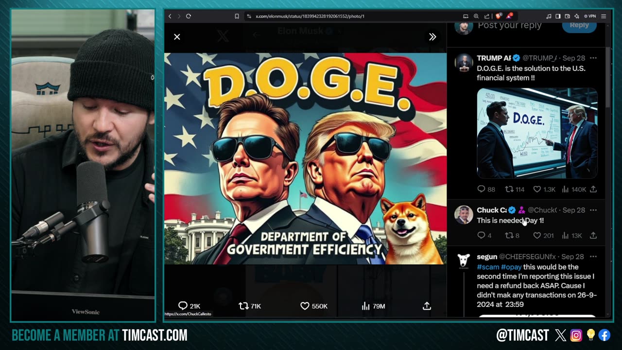MSNBC & CNN LOSE IT Over Elon Musk & Vivek Running DOGE, Deep State Narrative Machine IS DEAD