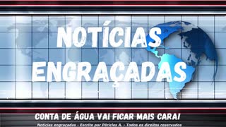 Notícias engraçadas: Conta de água vai ficar mais cara!