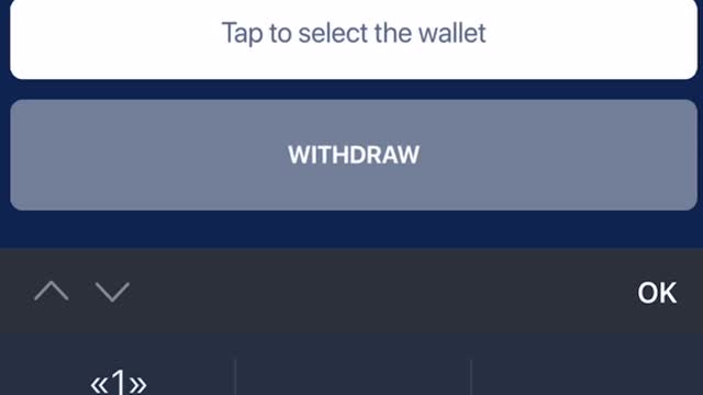 withdrawal $ 325 free from mining