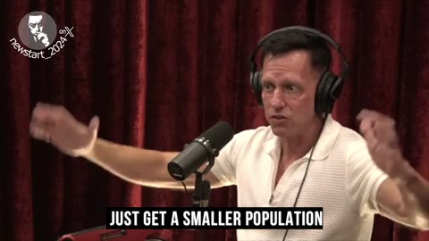 Peter Thiel about falling birth rates