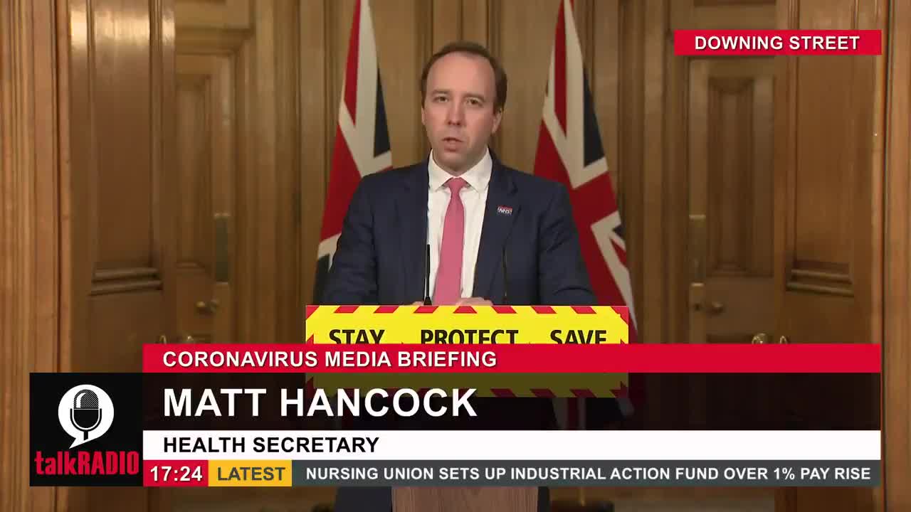 Matt Hancock threatens to bring in mandatory vaccinations for NHS