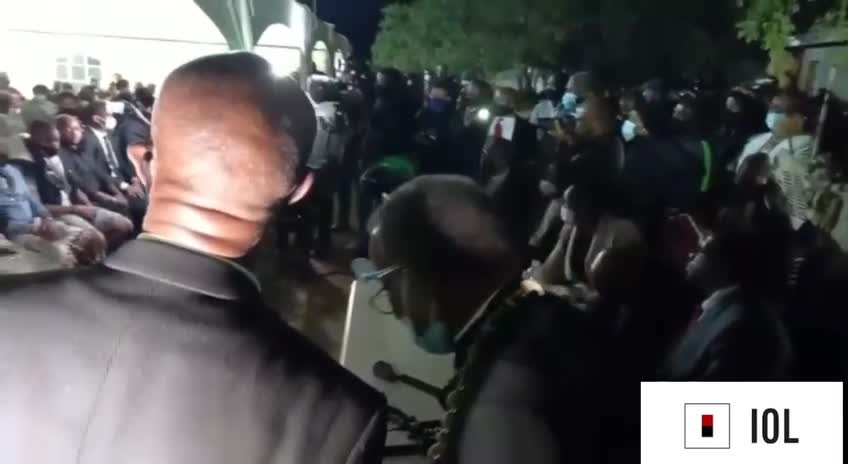 WATCH: Prince Misuzulu whisked away after will reading names him king of the Zulu nation