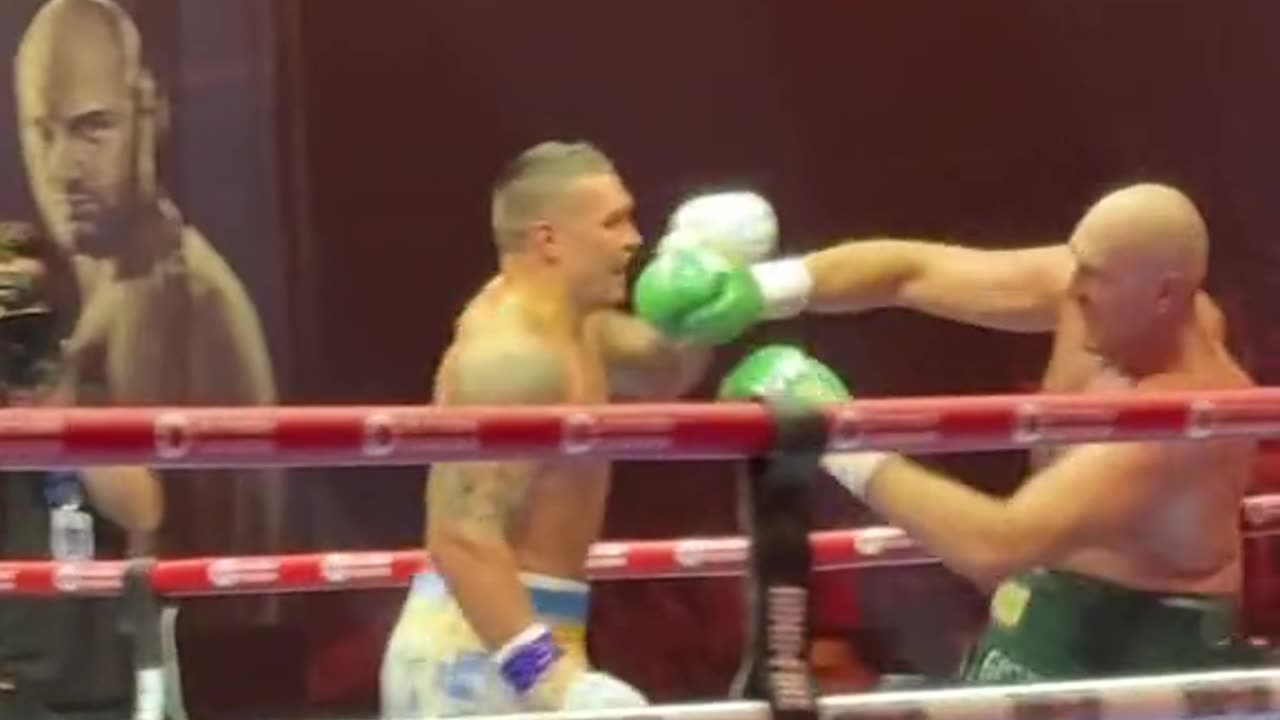 Usyk came for a fight fury came for a show