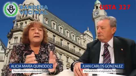 TLV1 N° 11 Bandera Vecinal Lista 327