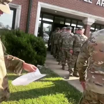 Stand with the great men and women in the military