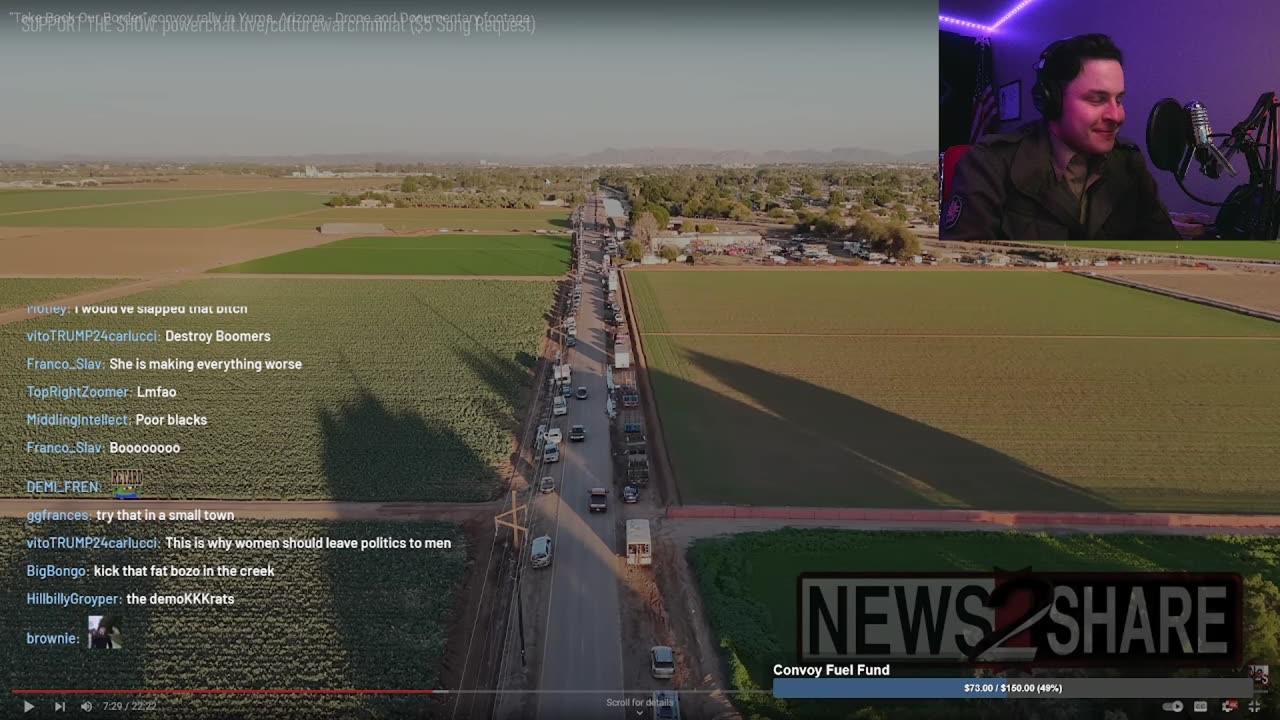 Culturewarcriminal reviews the Texas Border Convoy